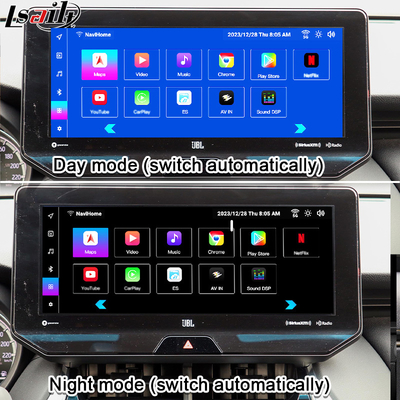 Lsailt OEM Modulo de actualización de Android para Harrier Venza Toyota 2022-12.3 pulgadas Interfaz multimedia Android con YouTube, NetFlix