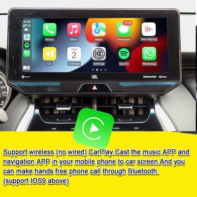 Lsailt OEM Modulo de actualización de Android para Harrier Venza Toyota 2022-12.3 pulgadas Interfaz multimedia Android con YouTube, NetFlix