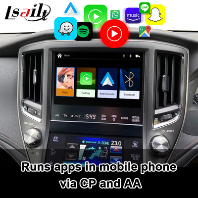 Interfaz inalámbrica Apple CarPlay Lsailt para Crown S210 2013-2016 AWS210 GRS210 GWS214 GWS215 Majesta Athlete Royal Saloon Soporte Cámara de Marcha Atrás, Android Auto