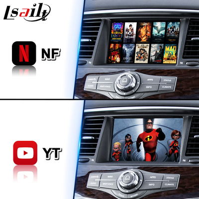 Interfaz de video multimedia Android Lsailt para Nissan Patrol Y62 versión australiana 2020-Presente