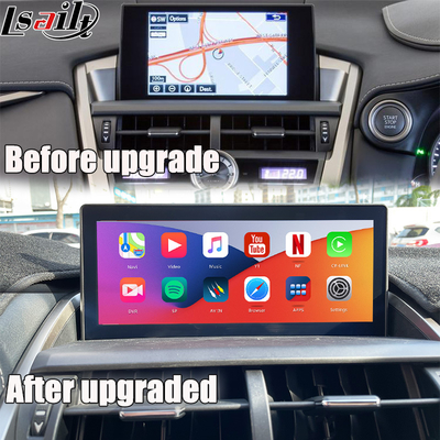 Pantalla Android Lexus para Lexus NX200T NX300H 2015-2017 10.25 pulgadas IPS HD Display Android 13 CarPlay inalámbrico, Android Auto