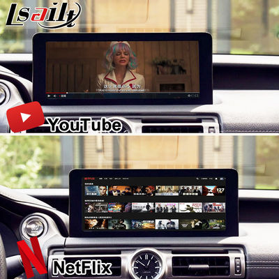 Pantalla Android 10.25 pulgadas de Lexus Qualcomm 8 núcleo GPS de navegación CarPlay Display para Lexus IS300 IS250 IS350 2020-2023