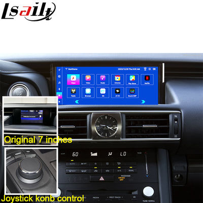 Pantalla Android 13 Android de 10.25 pulgadas para Lexus IS200T IS300H 2015-2020 con WIFI, HDMI, Bluetooth, CarPlay inalámbrico