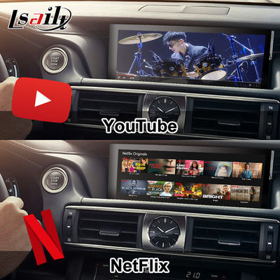 Pantalla Android 13 Android de 10.25 pulgadas para Lexus IS200T IS300H 2015-2020 con WIFI, HDMI, Bluetooth, CarPlay inalámbrico