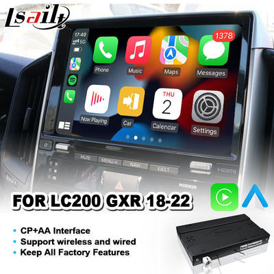 Caja de la navegación GPS de 4+64GB GXR, interfaz de Android Carplay para el Toyota Land Cruiser LC200 GX-R