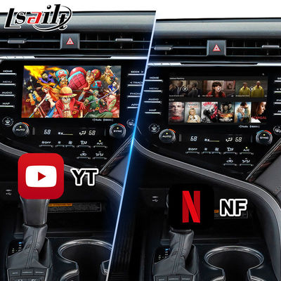 Caja de navegación para coche Android Carplay Interfaz de video multimedia para Toyota Camry