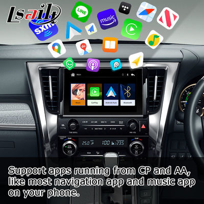 Toyota Alphard Vellfire AH30 serie de estilo OEM puro Carplay Android auto box modelo 2015-2022