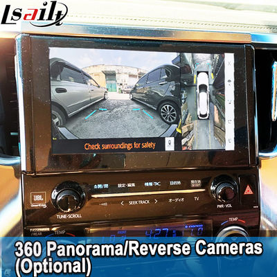 Módulo de actualización automática inalámbrico Apple CarPlay / Android para Alphard 30 Serie Vellfire Toyota Apoyo a la radio FM, A / C, espejo, cámaras