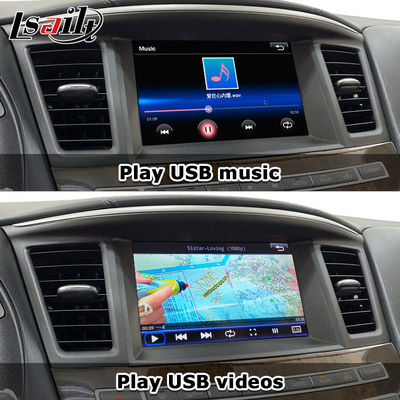 Interfaz CarPlay para Infiniti QX60 JX35 2008-2017 Actualización CarPlay Android Auto, Mirroring, Temperatura del Aire Acondicionado