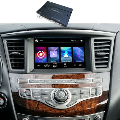 Interfaz CarPlay para Infiniti QX60 JX35 2008-2017 Actualización CarPlay Android Auto, Mirroring, Temperatura del Aire Acondicionado