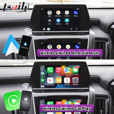 Lsailt Apple CarPlay Modulo automático Android para Crown S220 GSW224 2018-2022 Integración Espejo del teléfono móvil, cámara trasera