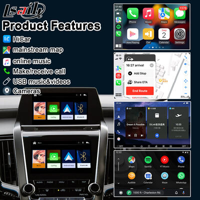 Lsailt Apple CarPlay Modulo automático Android para Crown S220 GSW224 2018-2022 Integración Espejo del teléfono móvil, cámara trasera