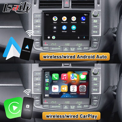 Apple CarPlay Box inalámbrico para Crown S200 RS204 GWS204 URS204 URS206 Majesta XV Athlete Limousine Toyota Integrado con Android Auto