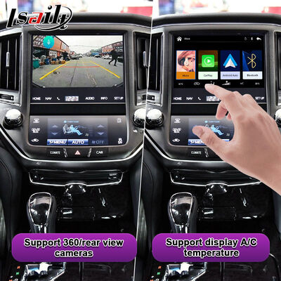 Interfaz Apple CarPlay para Crown S210 AWS210 GRS210 GWS214 GWS215 Majesta Athlete Royal Saloon con Android Auto integrado, Cámara de Reversa, Climatizador