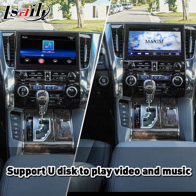 Lsailt Wireless Android Auto Carplay Interface para el año 2019 -2023 Toyota Alphard Vellfire JBL Alta versión