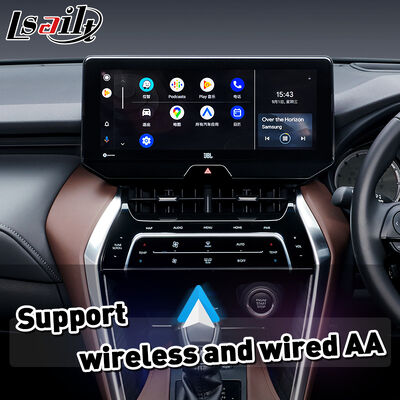 Lsailt Wireless Android Auto Carplay Interface para el módulo de radio de soporte de Toyota Harrier Venza actual de 2020