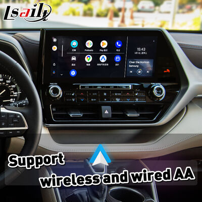 Interfaz Lsailt Wireless Android Auto Carplay para Toyota Highlander 2020-Presente
