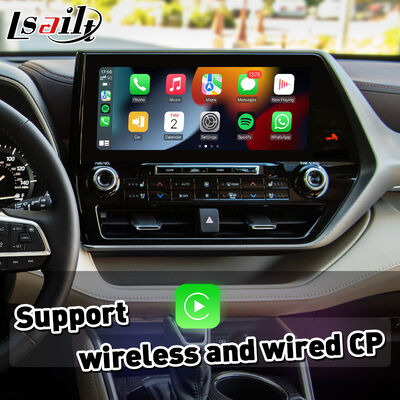 Interfaz Lsailt Wireless Android Auto Carplay para Toyota Highlander 2020-Presente