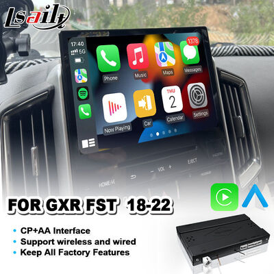 Interfaz Carplay Lsailt para Toyota Land Cruiser LC 200 GXR GX-R LC200 FST Host Radio 2018-2022