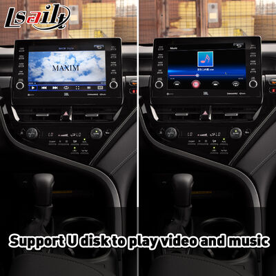 Interfaz Lsailt Android Auto Carplay Inalámbrica para Toyota Camry Hybrid XSE XLE SL SE XV70 2021-2024