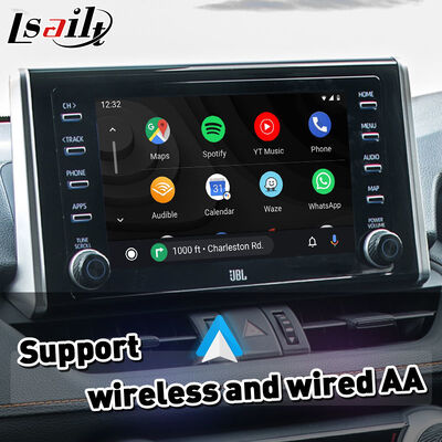 Interfaz Lsailt Android Auto Carplay Inalámbrica para Toyota RAV4 Majesty 2018-2023