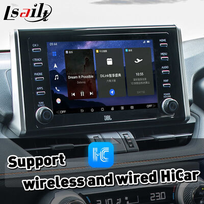 Interfaz Lsailt Android Auto Carplay Inalámbrica para Toyota RAV4 Majesty 2018-2023