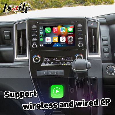 Interfaz Lsailt Wireless Android Auto Carplay para Toyota Granvia 2019-Presente
