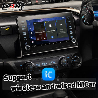 Lsailt Wireless Android Auto Carplay Interface para el Toyota Hilux de 2019 y actuales