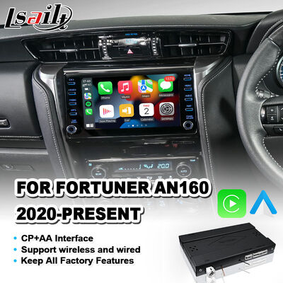 Lsailt Wireless Android Auto Carplay Interface para el Toyota Fortuner AN160 de 2020 y el presente
