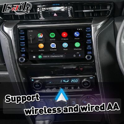 Lsailt Wireless Android Auto Carplay Interface para el Toyota Fortuner AN160 de 2020 y el presente