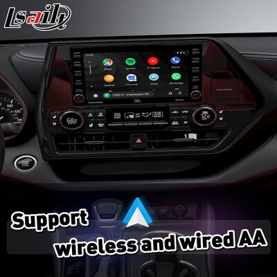 Interfaz Lsailt Wireless Android Auto Carplay para Toyota Highlander 2020-Presente