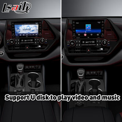 Interfaz Lsailt Wireless Android Auto Carplay para Toyota Highlander 2020-Presente