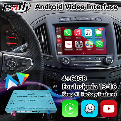 Interfaz de vídeo de Android Carplay para el sistema Opel Insignia Intellilink 2013-2016