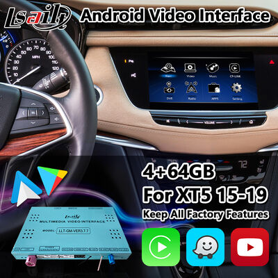 Interfaz de video Lsailt Android Navigation Carplay para sistema CUE Cadillac XT5 Platinum 2016-2019
