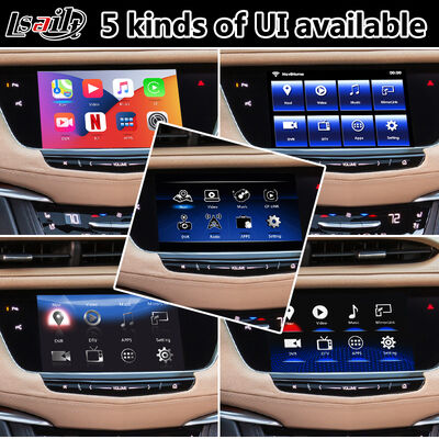 Interfaz de video Lsailt Android Navigation Carplay para sistema CUE Cadillac XT5 Platinum 2016-2019