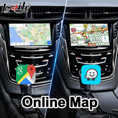 Interfaz de video de navegación GPS Android Lsailt para el sistema CUE Cadillac CTS 2013-2019 con Carplay