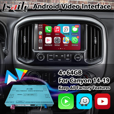 Interfaz de video de Android Carplay para el sistema Intellilink de GMC Canyon 2015-2020