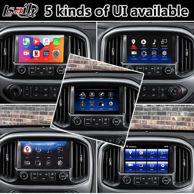 Lsailt Interfaz de vídeo multimedia Android para 2015-2020 Sistema GMC Canyon Intellilink con Carplay