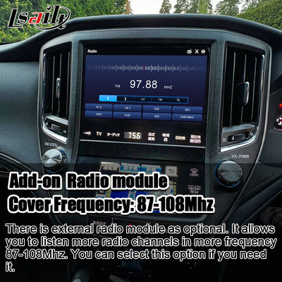 Interfaz de video multimedia Android 13 para Crown S210 AWS210 GRS210 GWS214 GWS215 Majesta Athlete Royal Saloon Mejora de pantalla OEM con CarPlay inalámbrico