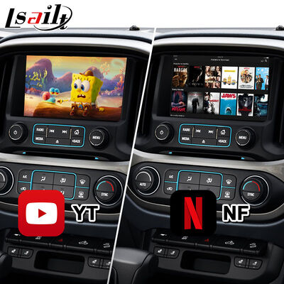 Lsailt Android Auto Carplay Interfaz Multimedia para el 2014-2020 Chevrolet Colorado Mylink Sistema