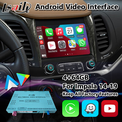 Interfaz multimedia Android Lsailt para Chevrolet Impala Mylink con Carplay