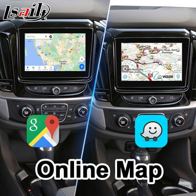 Interfaz multimedia Android Carplay para Chevrolet Traverse con navegación GPS