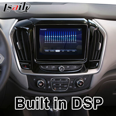 Interfaz multimedia Android Carplay para Chevrolet Traverse con navegación GPS