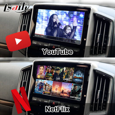 Interfaz de video multimedia Android 13 para Land Cruiser LC200 VXR VX GXL Sahara V8 2013-2021 Actualización de pantalla OEM con CarPlay inalámbrico, YouTube