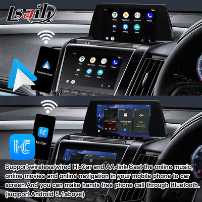 Caja de interfaz OEM de integración y Android CarPlay para Crown S220 2018-2022 con Android Auto, YouTube, Netflix, Google Play