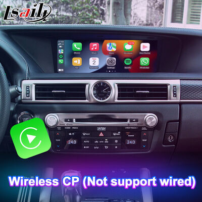 Interfaz multimedia de automóvil Android para Lexus GS300h GS200t GS350 GS450h GSF GS L10 2016-2020
