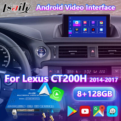 Interfaz de vídeo Android para el control del ratón Lexus CT200h CT F Sport 2014-2017