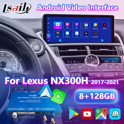 Interfaz Lsailt Android Carplay para Lexus NX 300 NX300h NX200T NX300 de 2017-2021