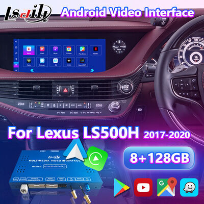 Lsailt Android Carplay Interfaz de vídeo Lexus para el 2017-2020 Lexus LS500 LS500h