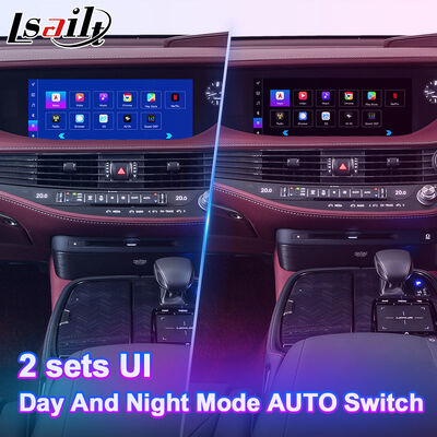 Lsailt Android Carplay Interfaz de vídeo Lexus para el 2017-2020 Lexus LS500 LS500h